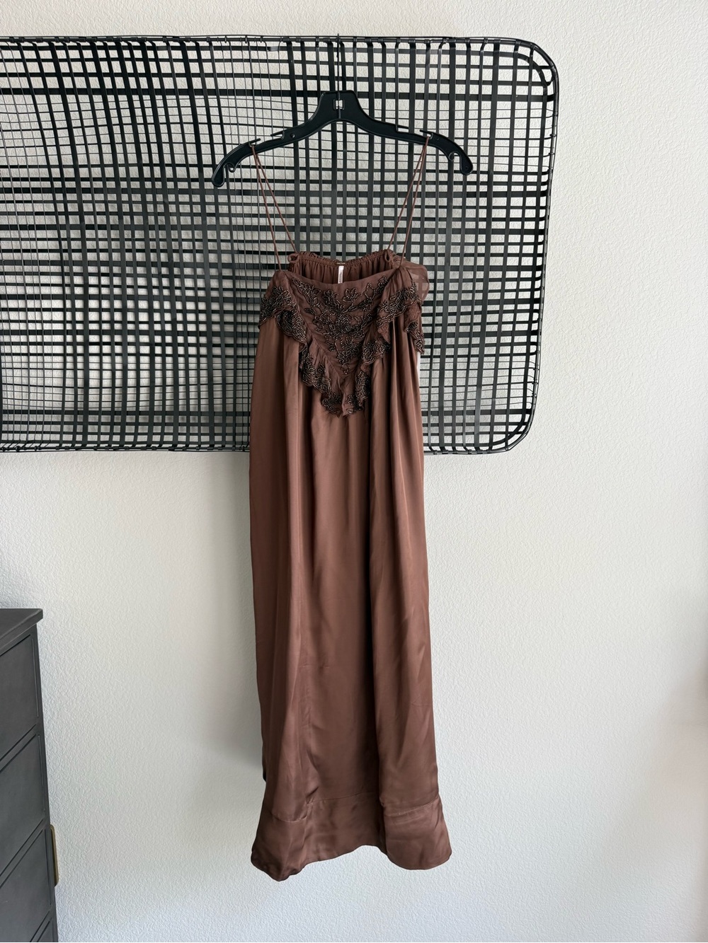 Free people Marquita dress pinecone brown - Picture 2 of 8